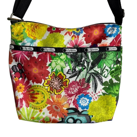 Lesportsac Multicolor Floral Crossbody Bag - Picture 2 of 11